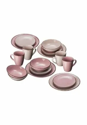 Produktbild von Galeria Home Kaffee U. Tafelservice Naturlook rose