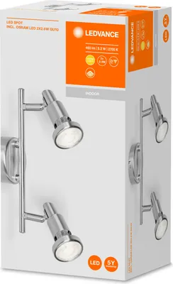 Produktbild von LEDVANCE SPOT Flchenleuchte Spot GU10 LED 5,2 W F
