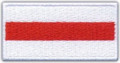 Immagine prodotto di Distintivo con bandiera della Bielorussia, ricamato, magnetico