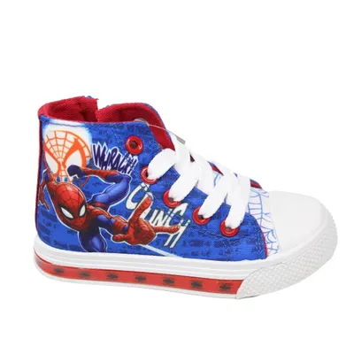 Produktbild von Spiderman High-Top-Sneaker mit Lichtern, Größe 32