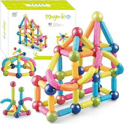 Zdjęcie produktu dla Gotel L73G Klocki Magnetyczne Duże 84Szt L73G