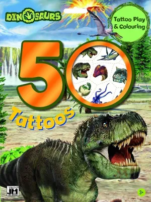 Zdjęcie produktu dla Dinozaury - zestaw tatuaży 50+