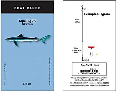 Produktbild von Greys Tope Rig Wire Trace Gr.7/0 Brandungsvorfach