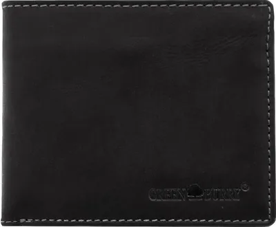 Produktbild von Greenburry Vintage Black Geldbörse Leder 12 cm
