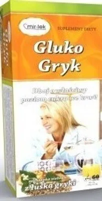 Produktbild von Mirlek Gluko Gryk 60 Sasz. Reguliert den Zuckerspiegel
