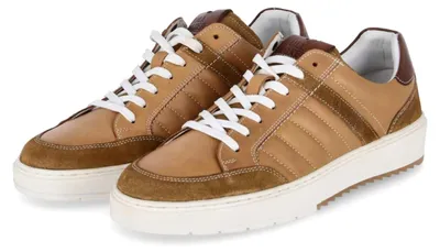 Produktbild von Bullboxer Herren Low Sneaker Braun Leder Größe: 46
