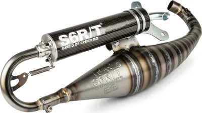 Immagine prodotto di Marmitta completa strage6 r/t 70cc MK2 per Mkb Nitro/Yamaha Aerox