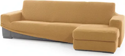 Produktbild von SOFASKINS® super elastický poťah na ležadlo, poťah na pohovku s krátkou pravou opierkou, poťah na pohovku priedušný, pohodlný a odolný.