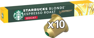 Produktbild von Starbucks Kaffee Bl.esp.roast Decaff 12Stk