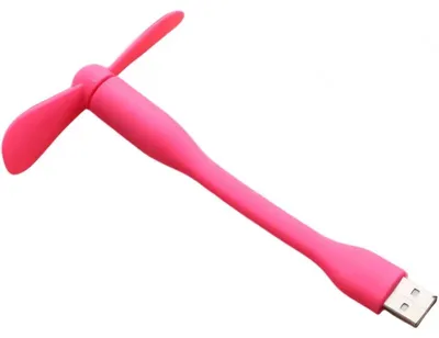 Produktbild von Verk 06190 USB-Ventilator, rosa