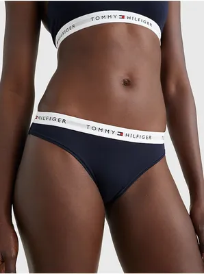 Zdjęcie produktu dla Bielizna Tommy Hilfiger, ciemnoniebieskie damskie majtki
