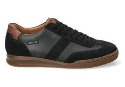 Produktbild von Mephisto Herren Sneaker Elyo, Größe 42.5, Weite G, Absatzhöhe 1.5 cm, Schwarz, Leder