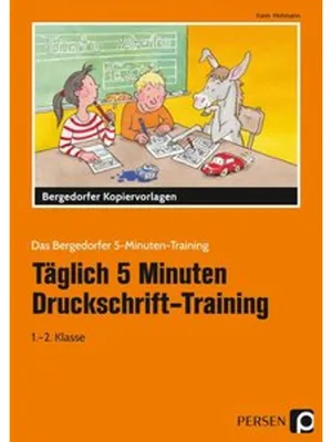 Produktbild von Täglich 5 Minuten Druckschrift-Training