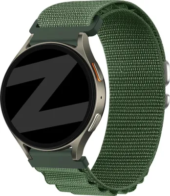 Produktbild von Bandz Alpine Nylonband Universal 22mm passend für Samsung Galaxy Watch 3 45mm / Watch 1 46mm / Gear S3 - Polar Vantage M3 / M2 / M / V3 / Polar Grit X / X Pro / X2 Pro / - Huawei Watch GT 1/2/3/4 46mm / GT 5 (Pro) (46mm)