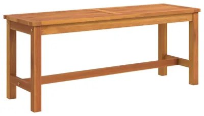 Produktbild von vidaXL Gartenbank 110x35x45 cm Massivholz Akazie