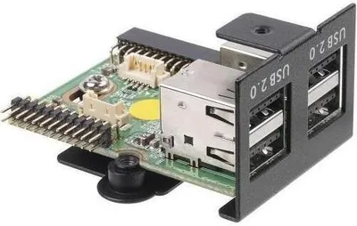 Immagine prodotto di Adattatore USB 01, USB 2.0, nero, 0,5 A, confezione da 1 pezzo