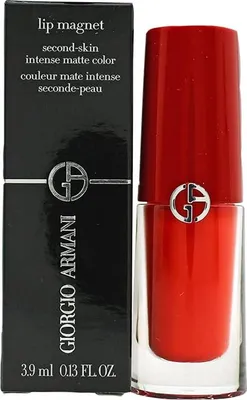 Zdjęcie produktu dla Giorgio Armani, Lip Magnet, Liquid Lipstick, 304, Scarlet, 3.9 ml