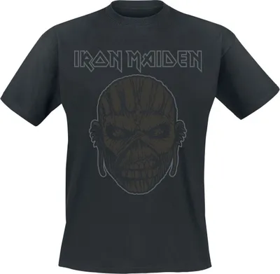 Produktbild von Iron Maiden T-Shirt Herren Logo schwarz S