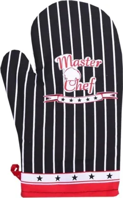 Produktbild von Küchentuch Master Chef schwarz 1 Stück 18x28 cm