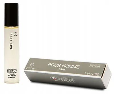 Image de Parfum pour hommes Gray - 33 ml - Longue tenue - Parfum aromatique et boisé