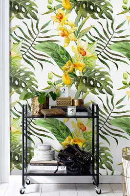 Produktbild von Coloray Fototapete 104x70 cm Vlies-Fototapete - Canna-Blumen