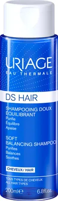 Produktbild von Uriage DS Hair, 200 ml, Shampoo, Nicht-professionell, Frauen, Auffrischend, Beruhigend, Flasche