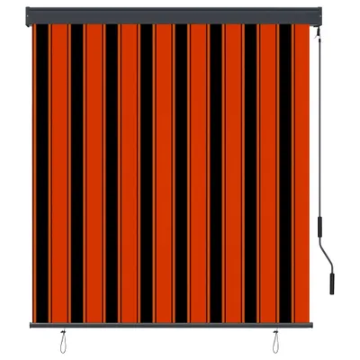 Immagine prodotto di vidaXL Tenda a rullo per esterni 140x250 cm arancione e marrone