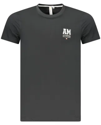 Produktbild von Stilvolles Kurzarm T-Shirt für Herren - Schwarz, Rundhals, mit Logo