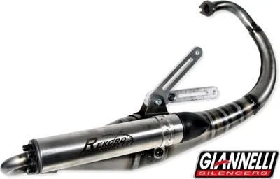 Immagine prodotto di Giannelli Scarico sportivo Rekord con omologazione compatibile con Peugeot Speedfight 2 LC AC 1 307 WRC Vivacity Elystar Buxy Speedake Squab Metal-X Zenith TKR Furious Trekker