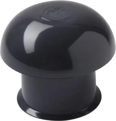 Image de Chapeau de ventilation simple Ardoise Ø100 mm NICOLL - CD10