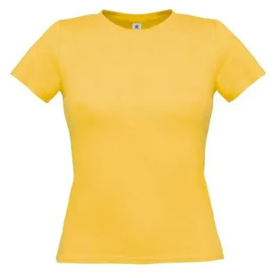 Obrázek produktu pro Dámské tričko, krátký rukáv - B&C WOMEN-ONLY - used yellow - velikost XS