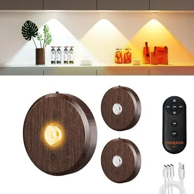 Produktbild von LED-Lampe mit Fernbedienung - Oplaadbare Batterie und dimmbarer Farbtemperatur