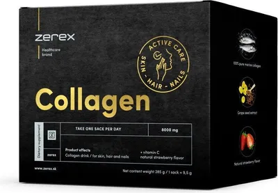 Obrázek produktu pro Zerex Kolagen 8000mg, 15 sáčků