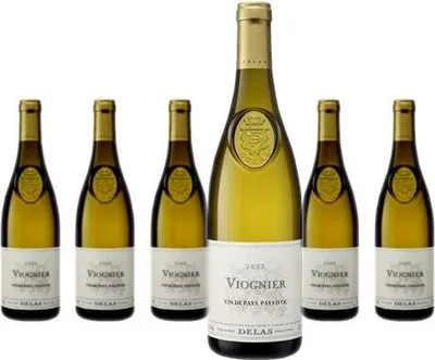 Produktbild von 6 x Delas Frères Viognier
