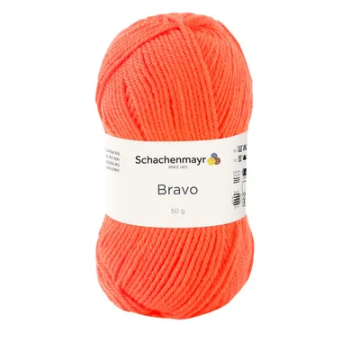 Produktbild von Schachenmayr Bravo, 50g Neon Orange Handstrickgarne