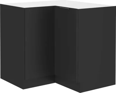 Produktbild von Eckschrank Siena schwarz 90x90 DN 1F BB