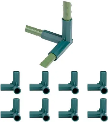 Produktbild von Gartenpaalverbinder Kunststoff 3-fach Planksteuerung