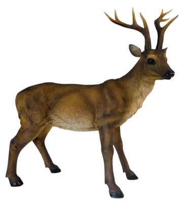 Produktbild von Dekofigur Hirsch 63 x 69 cm braun
