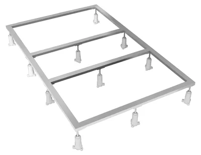 Image de VitrA Set de pieds et cadre pour receveur Leaf 90x90 cm