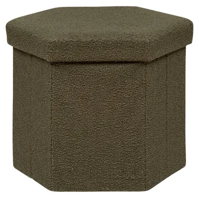 Produktbild von Jaiko Faltbare Sitzsack - Olivgrün, 40 x 38 cm