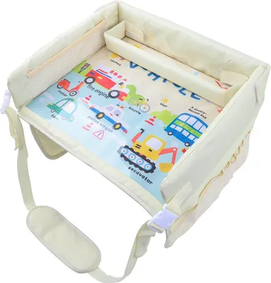 Produktbild von Kinder Reiseschale Cartoon Muster wasserdichtes multifunktionales Autositzschoßkinderwagen