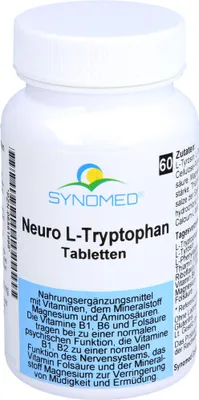 Zdjęcie produktu dla SYNOMED Neuro L-Tryptophan Tabletki, 60 tabletek
