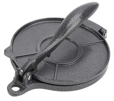 Produktbild von Handmatige Tortillamachine aus Aluminiumlegierung, 20 cm, grau