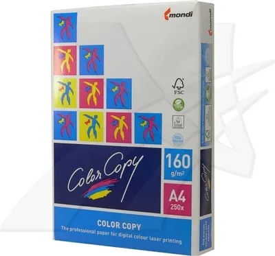 A product shot of a ream of Mondi Color Copy paper.