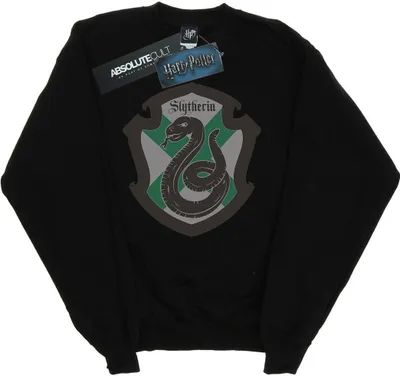 Produktbild von Harry Potter - "Slytherin" Sweatshirt für Herren BI27603 (S) (Schwarz)