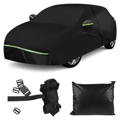 Produktbild von Autoabdeckung wasserdicht für Renault Clio 1990-2024, 210D Allwetter Vollgarage mit Reißverschluss