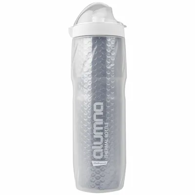Produktbild von POLISPORT Thermoflasche Alumna Klar/Silber - 500ml