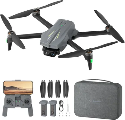 Image de Drone S20 avec caméra 4K professionnelle, drone GPS pour enfants et adultes, doté de fonctions de retour automatique, d'une autonomie de 50 minutes, de modes intelligents, de suivi automatique et de contrôle par gestes