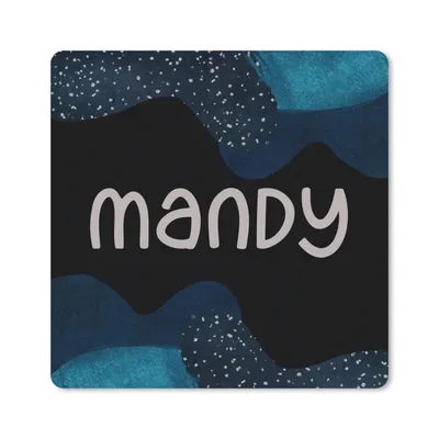 Produktbild von MuchoWow® Mauspad Mousepad Mandy - Pastell - Mädchen 30x30 cm - Mousepads - Maus Mat - Pad - Mausunterlage - Gaming