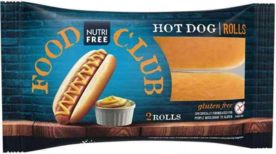 Produktbild von Nutri Free Panino Hot Dog Brötchen 65g